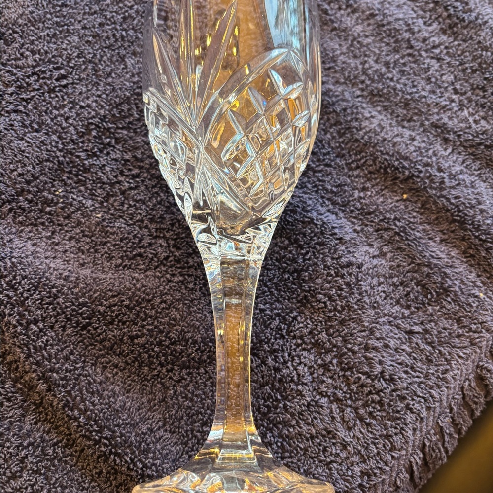 Elegant Crystal Champagne Flute